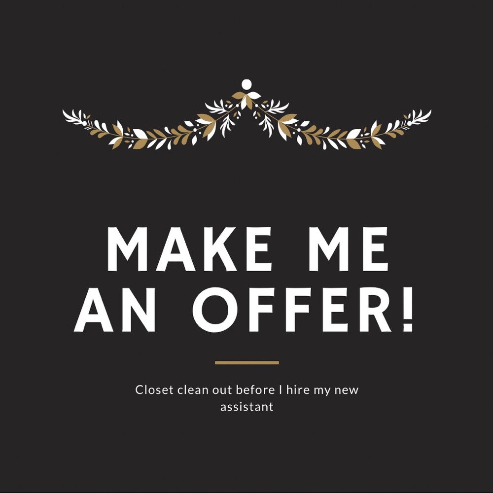 Make me an offer!
